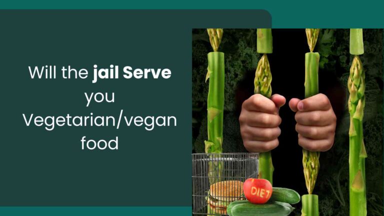 will the jail serve you vegetarian/vegan food