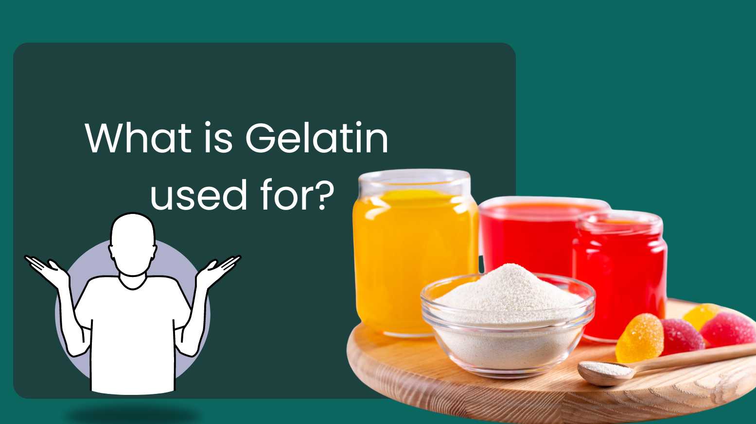 What is gelatin used for